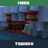 Tsunami Mod for Minecraft PE