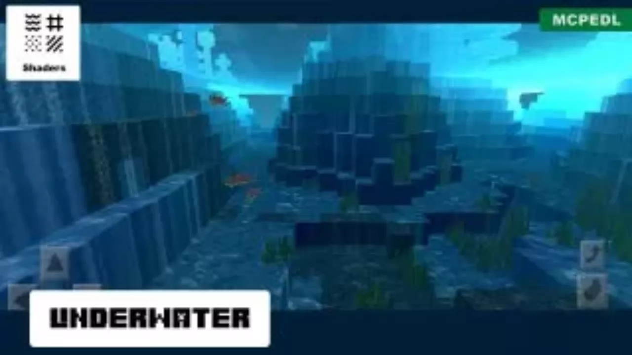 Underwater from Parallax Shader for Minecraft PE