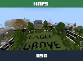 USA Map for Minecraft PE