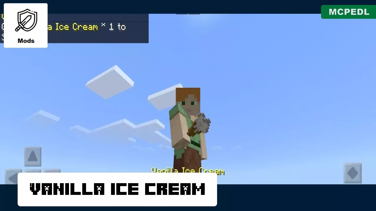 Vanilla from Ice Cream Mod for Minecraft PE