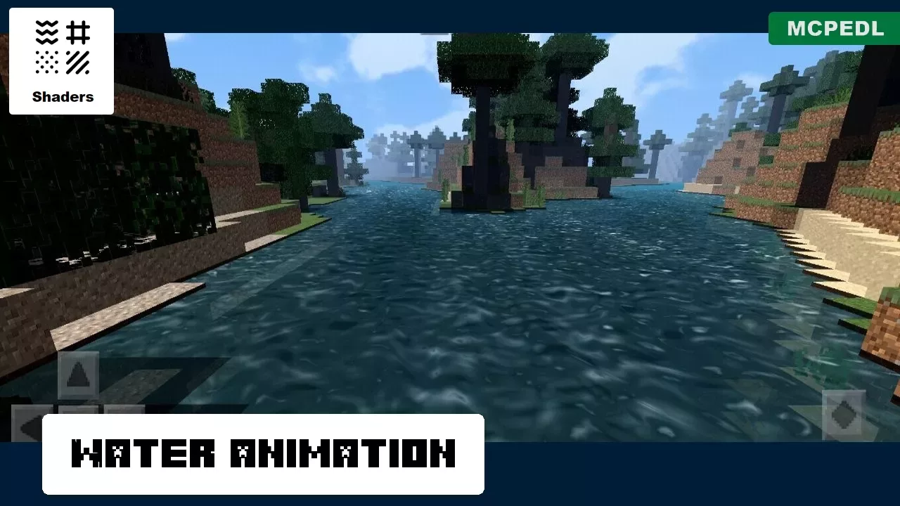 Water Animation from Parallax Shader for Minecraft PE