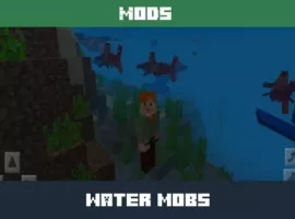 Water Mobs Mod for Minecraft PE