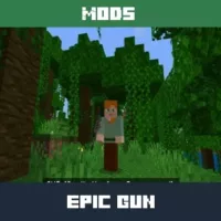 Epic Gun Mod for Minecraft PE
