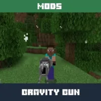 Gravity Gun Mod for Minecraft PE