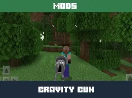 Gravity Gun Mod for Minecraft PE