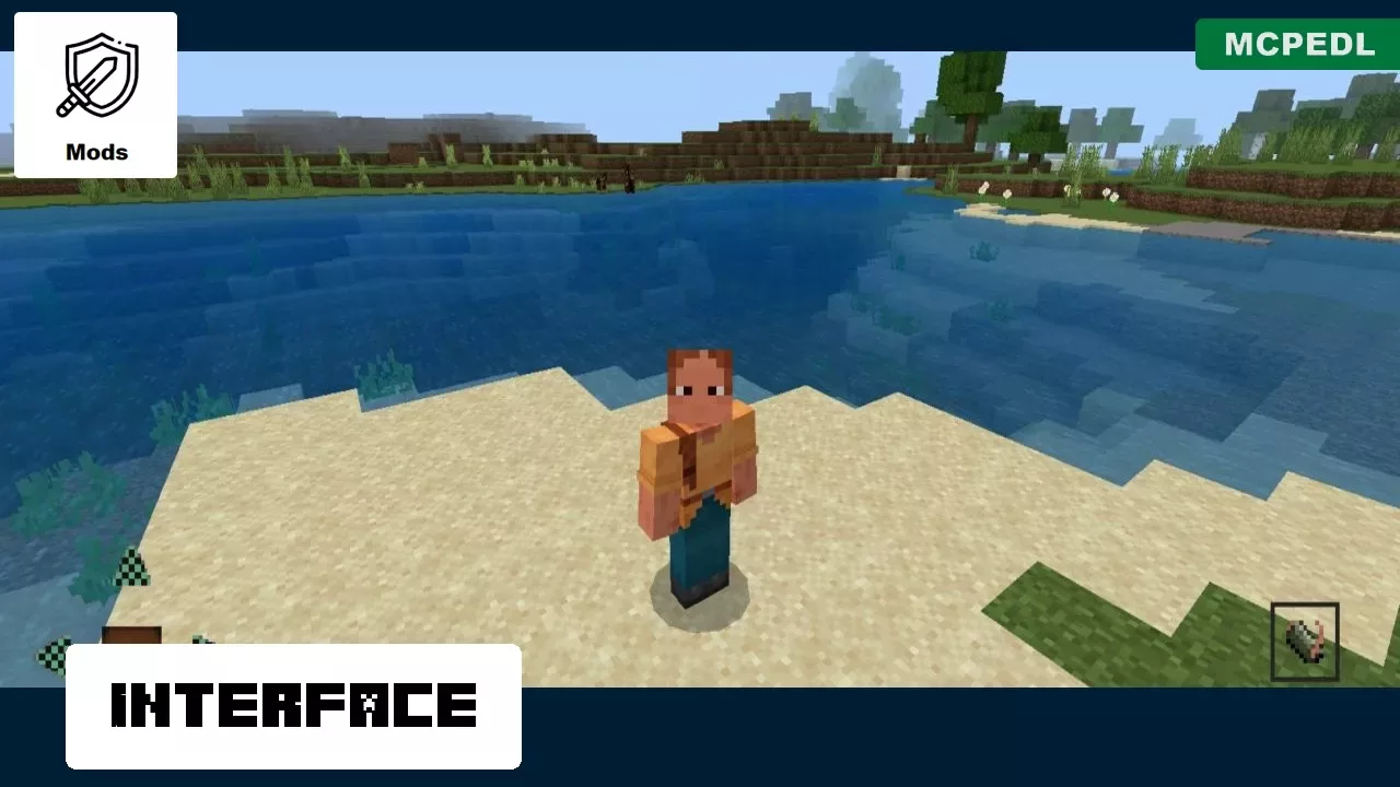 Interface from Demon Slayer Texture Pack for Minecraft PE