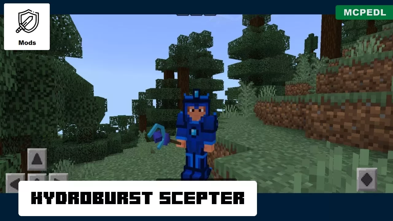 Scepter from Mystic Weapon Mod for Minecraft PE
