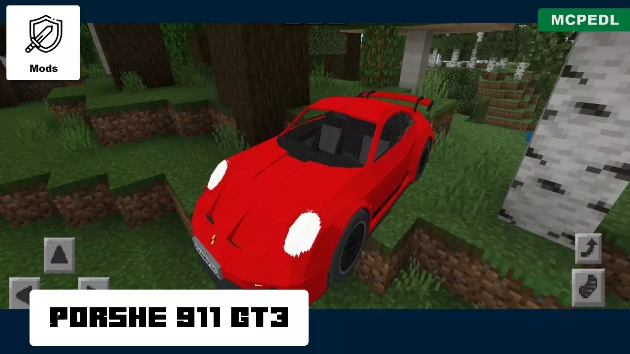 911 from Porshe Mod for Minecraft PE