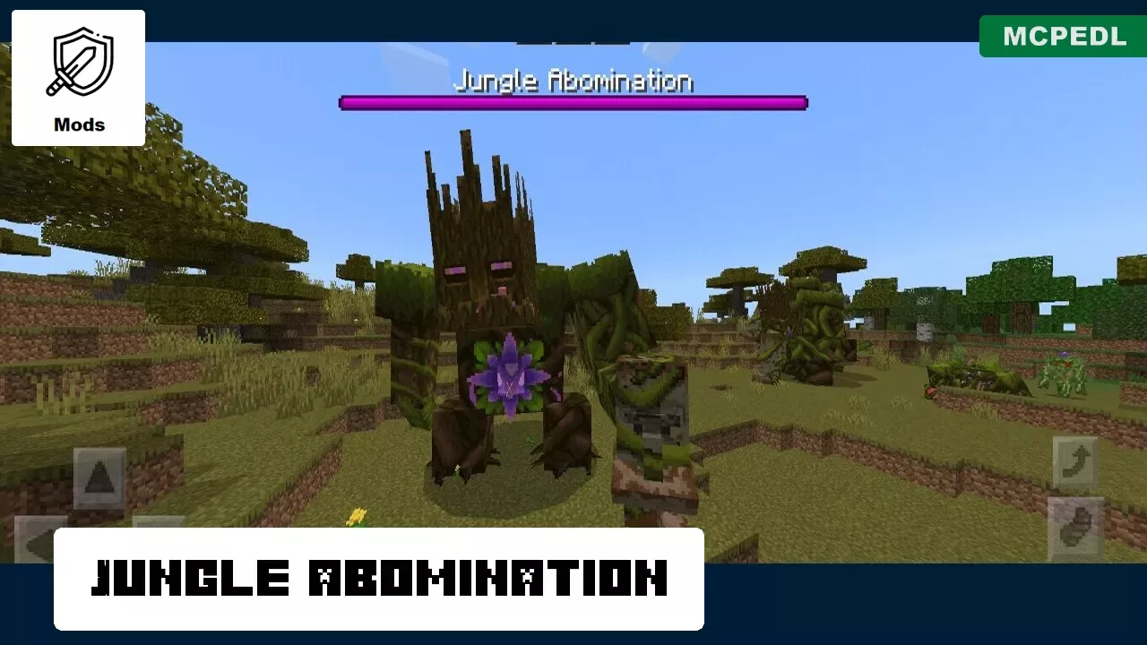 Abomination from Jungle Mod for Minecraft PE