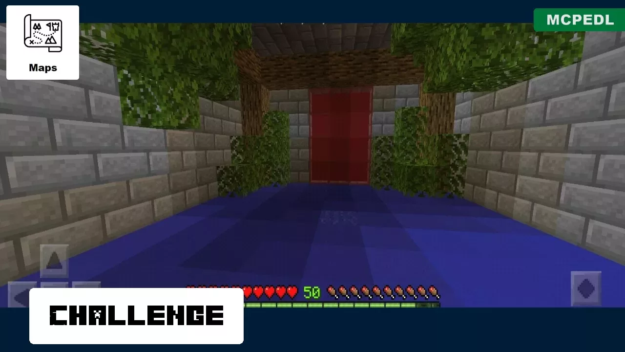 Challenge from Survival with Friends Map for Minecraft PE