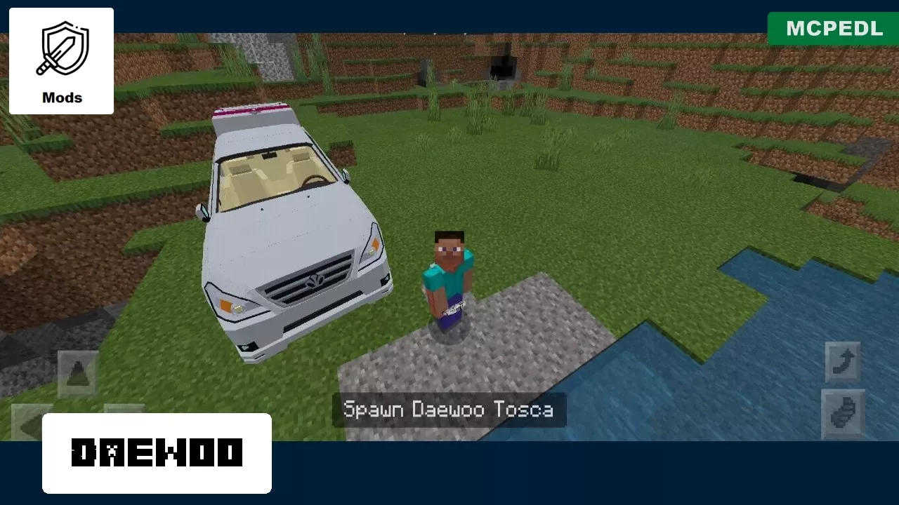 Daewoo from Rolls Royce Mod for Minecraft PE
