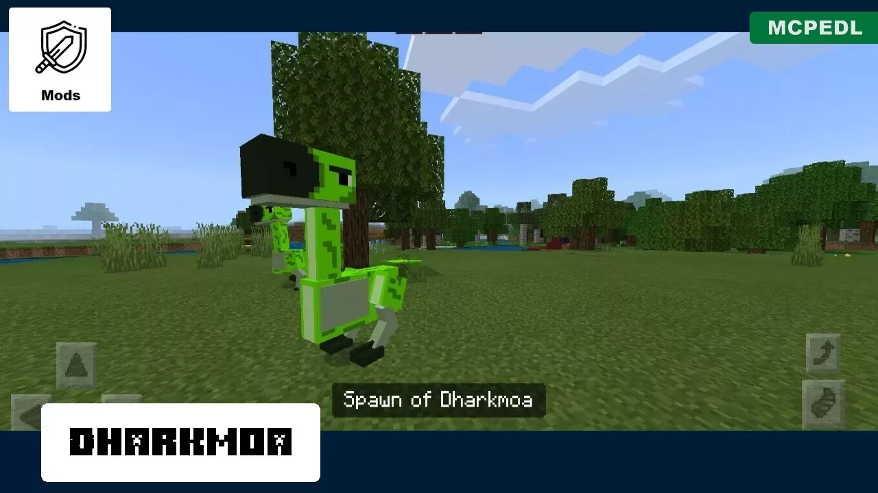 Dharkmoa from Heaven Mod for Minecraft PE