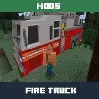 Fire Truck Mod for Minecraft PE