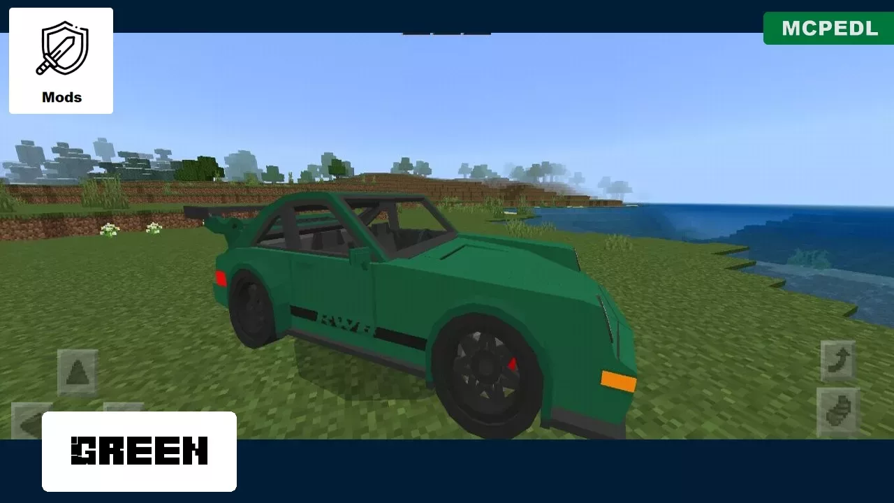 Green from Porshe Mod for Minecraft PE