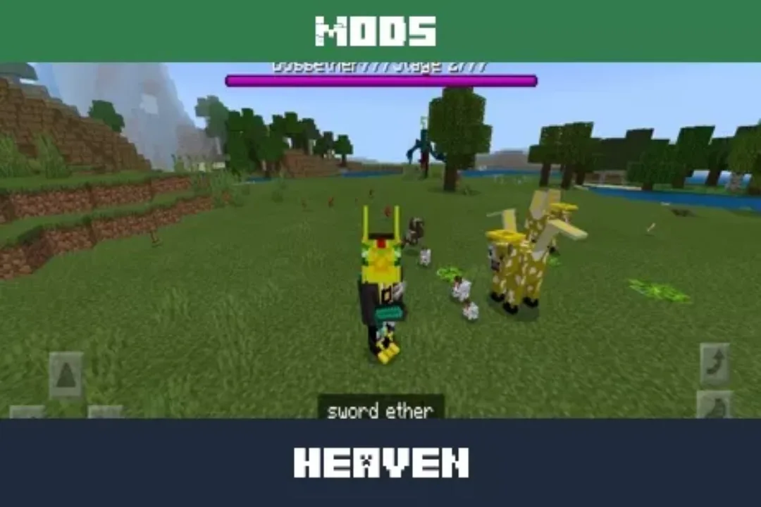Heaven Mod for Minecraft PE