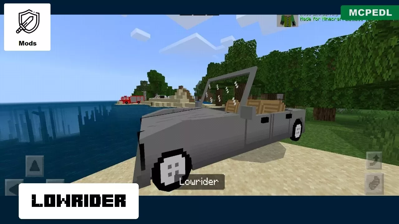 Lowrider from Limousine Mod for Minecraft PE