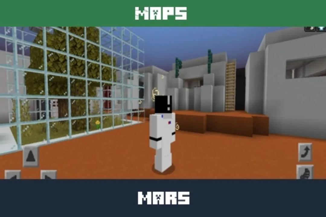 Mars Map for Minecraft PE