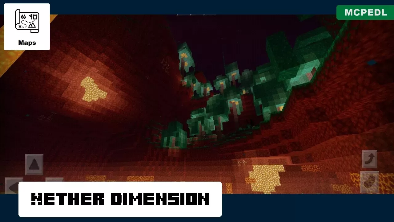 Nether from Survival in a Box Map for Minecraft PE
