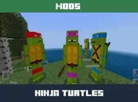Ninja Turtles Mod for Minecraft PE
