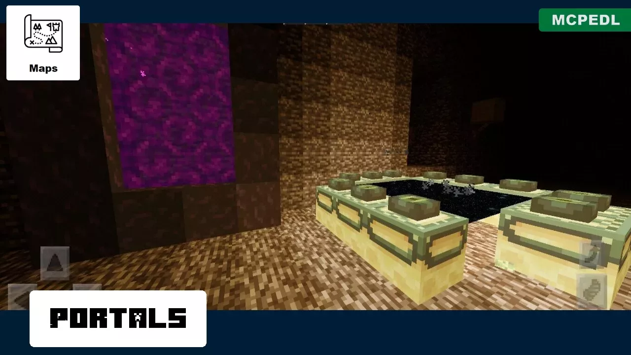 Portals from Survival in a Box Map for Minecraft PE