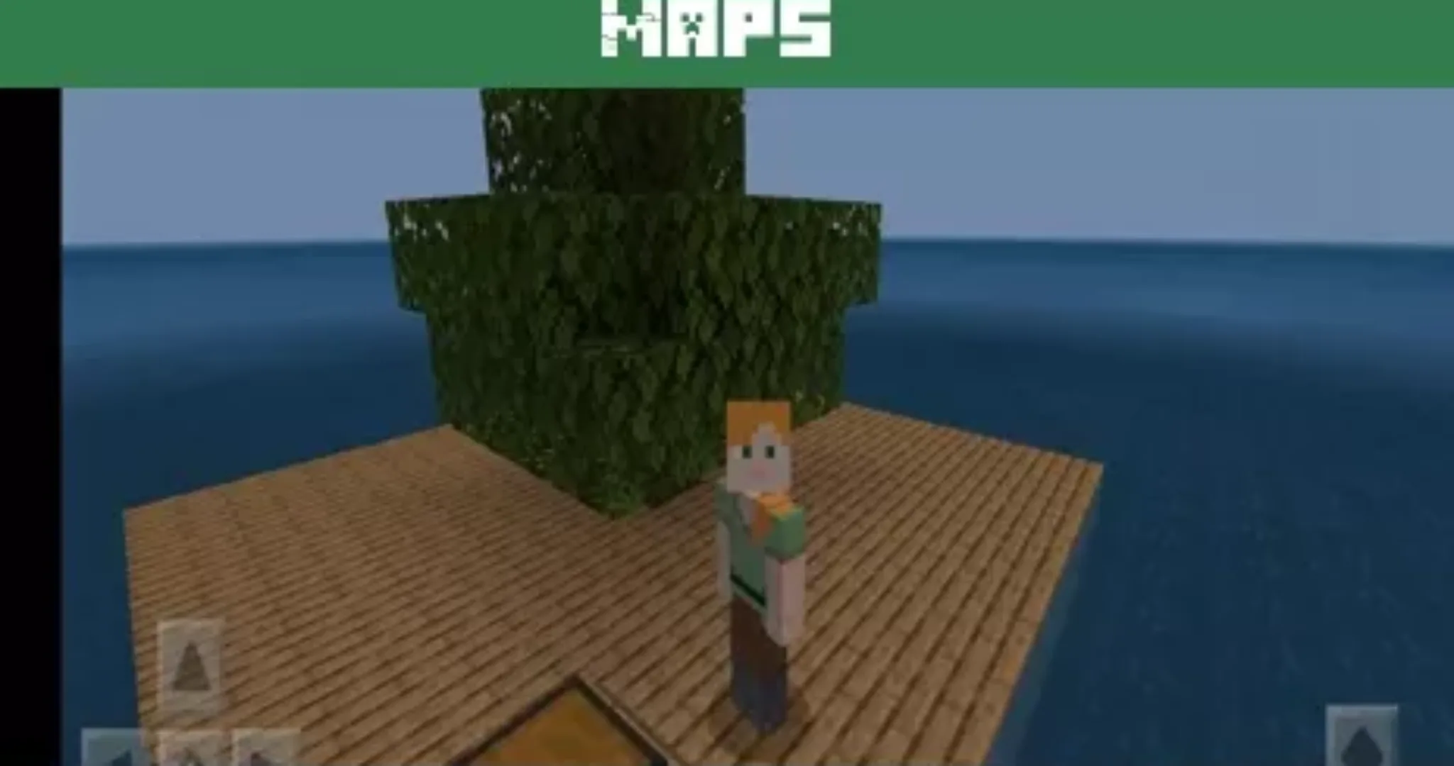 Raft Survival Map for Minecraft PE