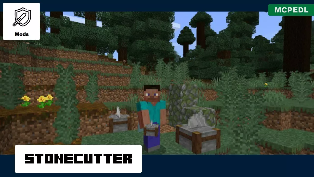 Stonecutter from Ladder Mod for Minecraft PE