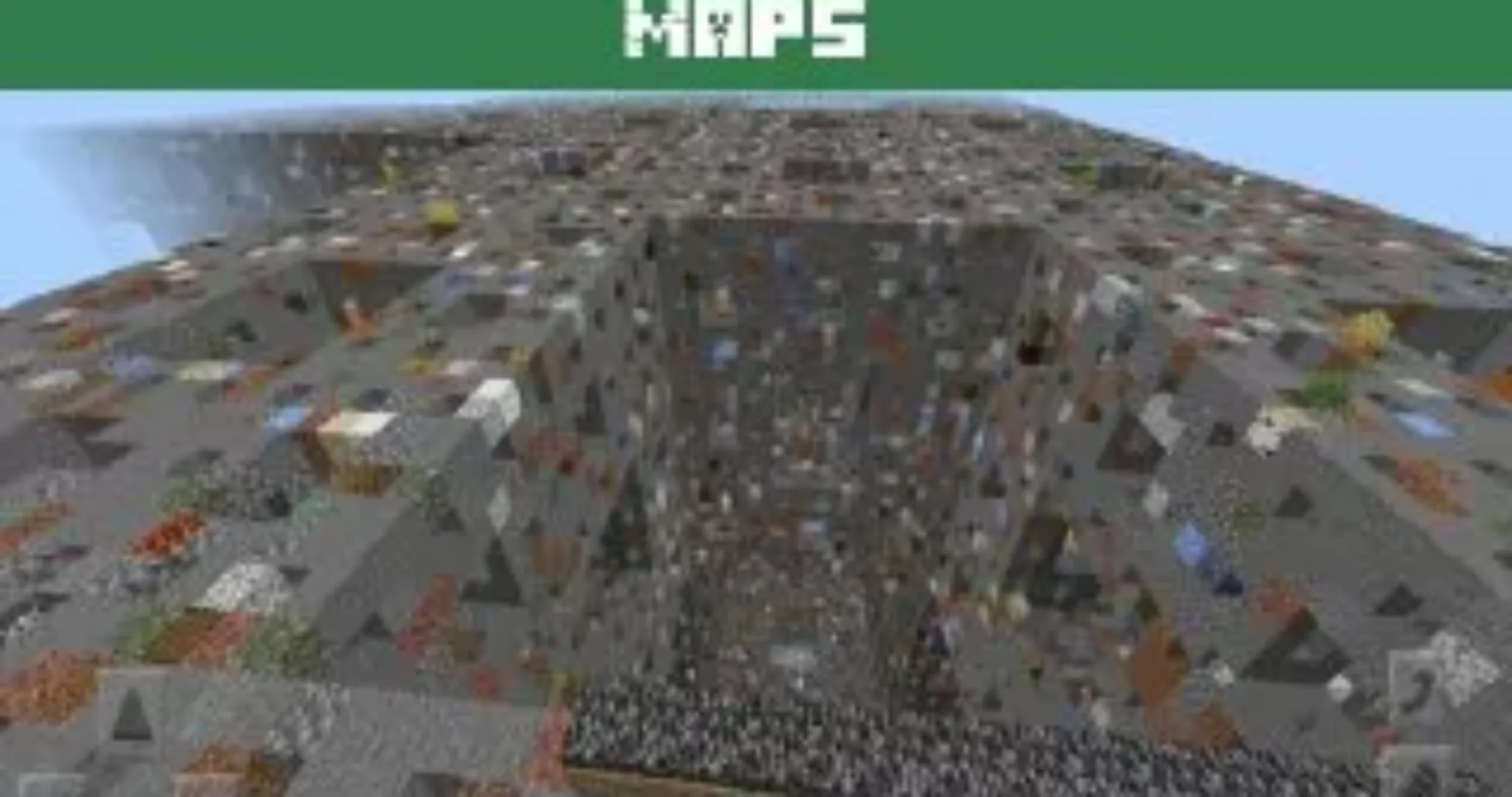 Survival in a Box Map for Minecraft PE