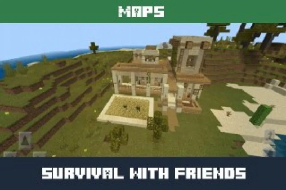 Survival with Friends Map for Minecraft PE