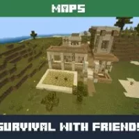 Survival with Friends Map for Minecraft PE