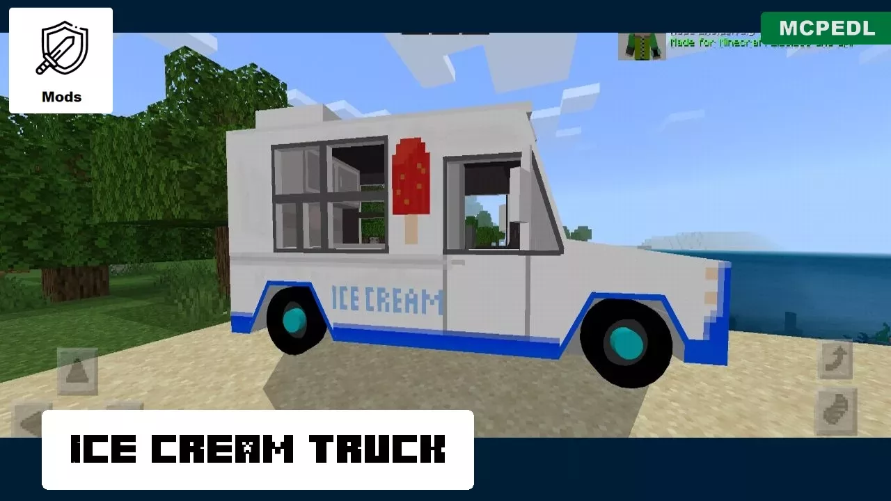 Truck from Limousine Mod for Minecraft PE