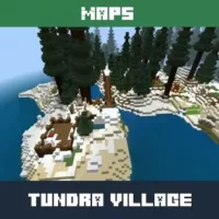 Tundra Village Map for Minecraft PE