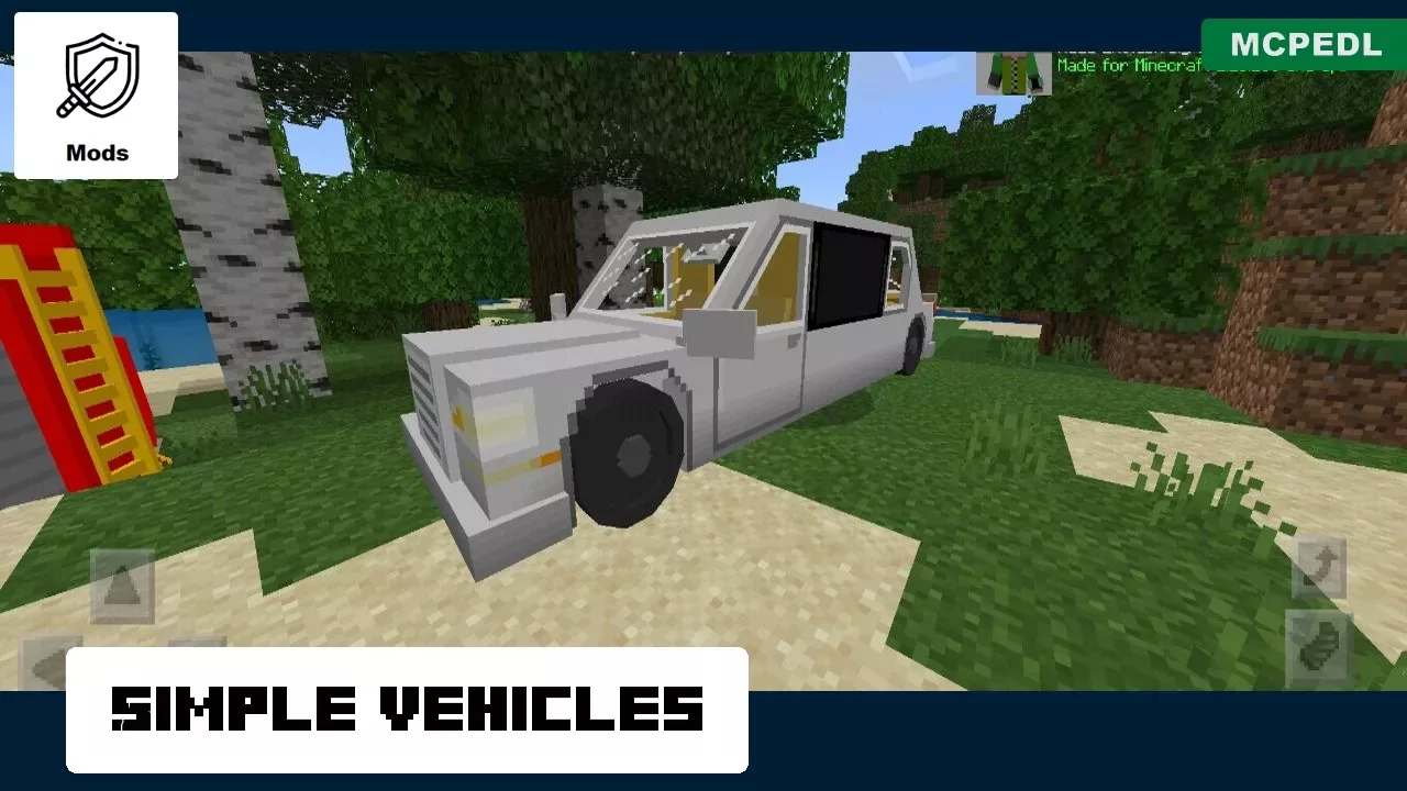 Vehicles from Limousine Mod for Minecraft PE