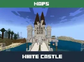 White Castle Map for Minecraft PE