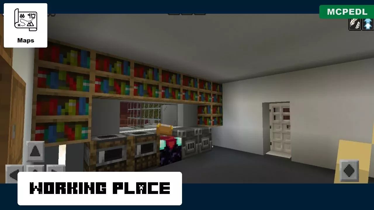 Working Place from Mars Map for Minecraft PE