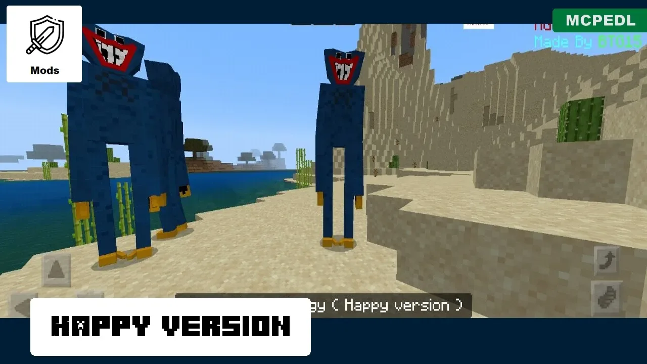 Happy from Poppy Playtime 2 Mod for Minecraft PE