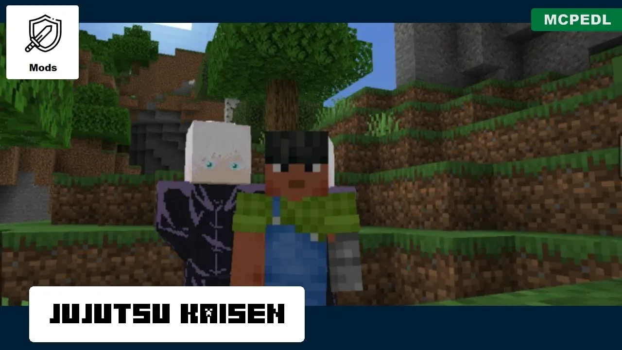 Jujutsu Kaisen from Toji Fushiguro Mod for Minecraft PE