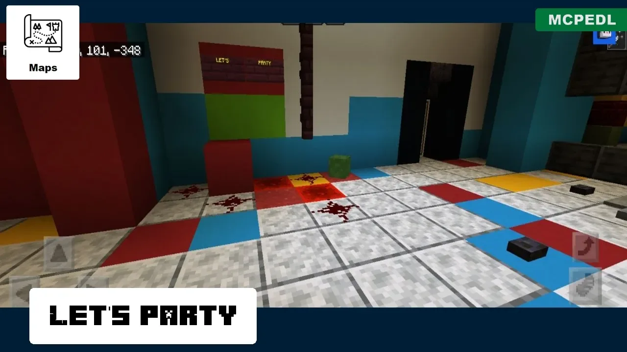 Lets Party from Poppy Playtime 2 Map for Minecraft PE