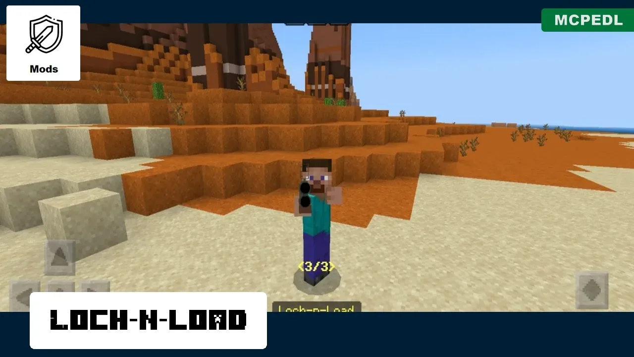 Loch-n-Load from TF 2 Stuff Mod for Minecraft PE