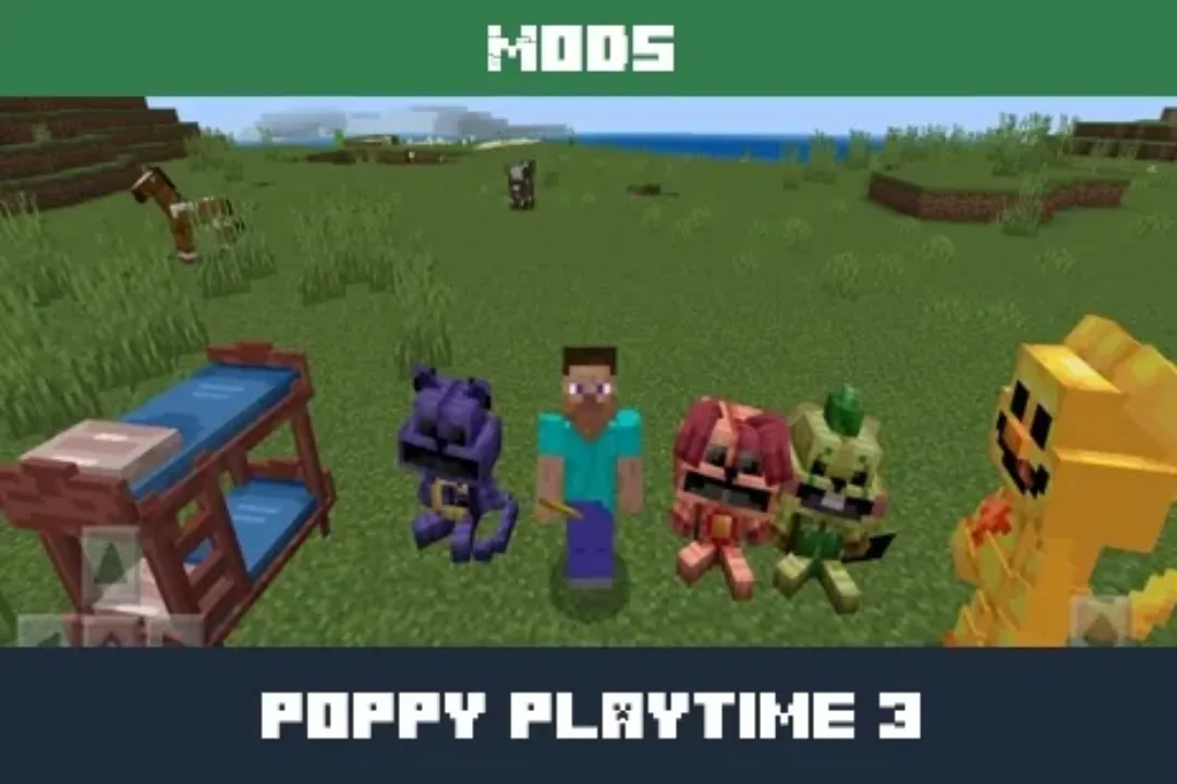 Poppy Playtime 3 Mod for Minecraft PE