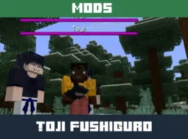 Toji Fushiguro Mod for Minecraft PE