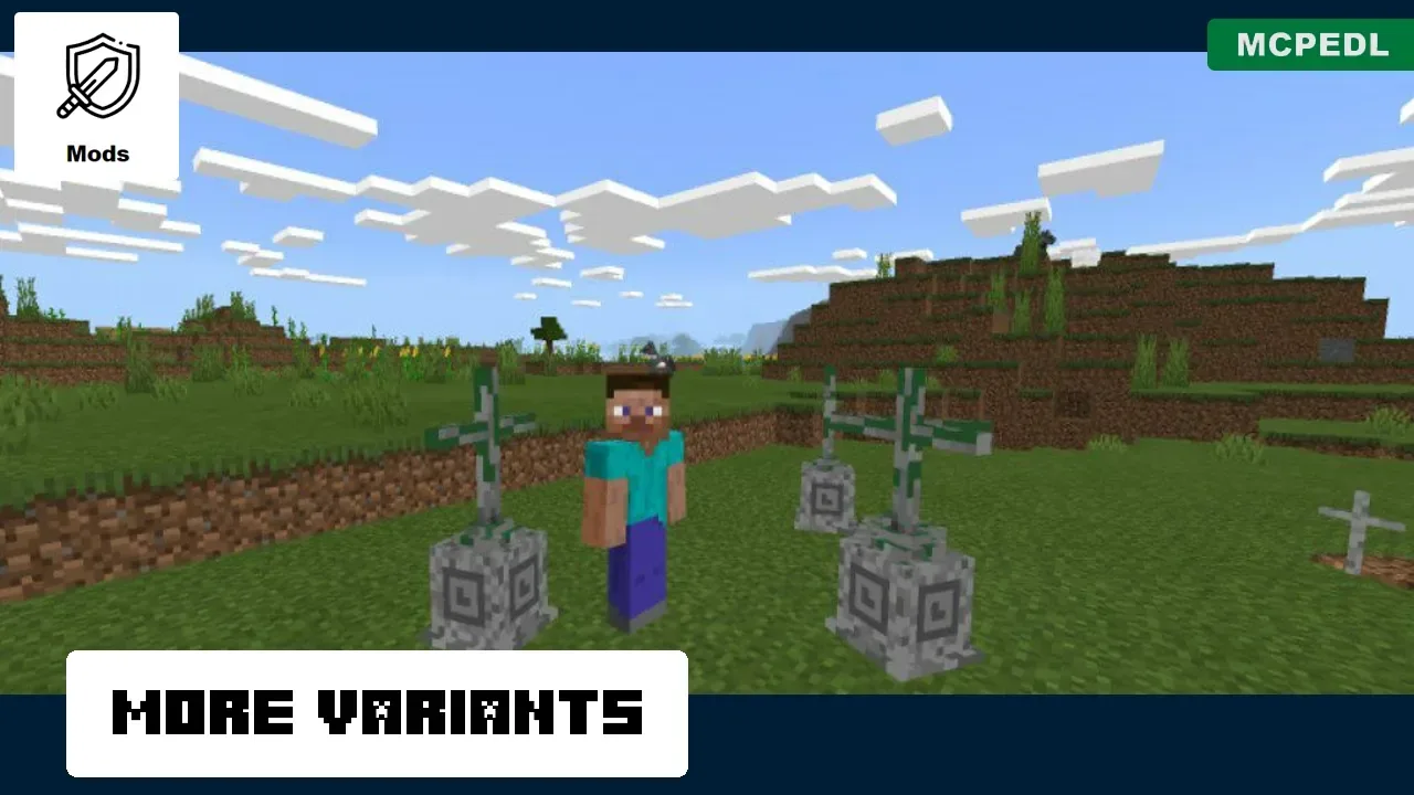 More Variants from Graves Mod for Minecraft PE