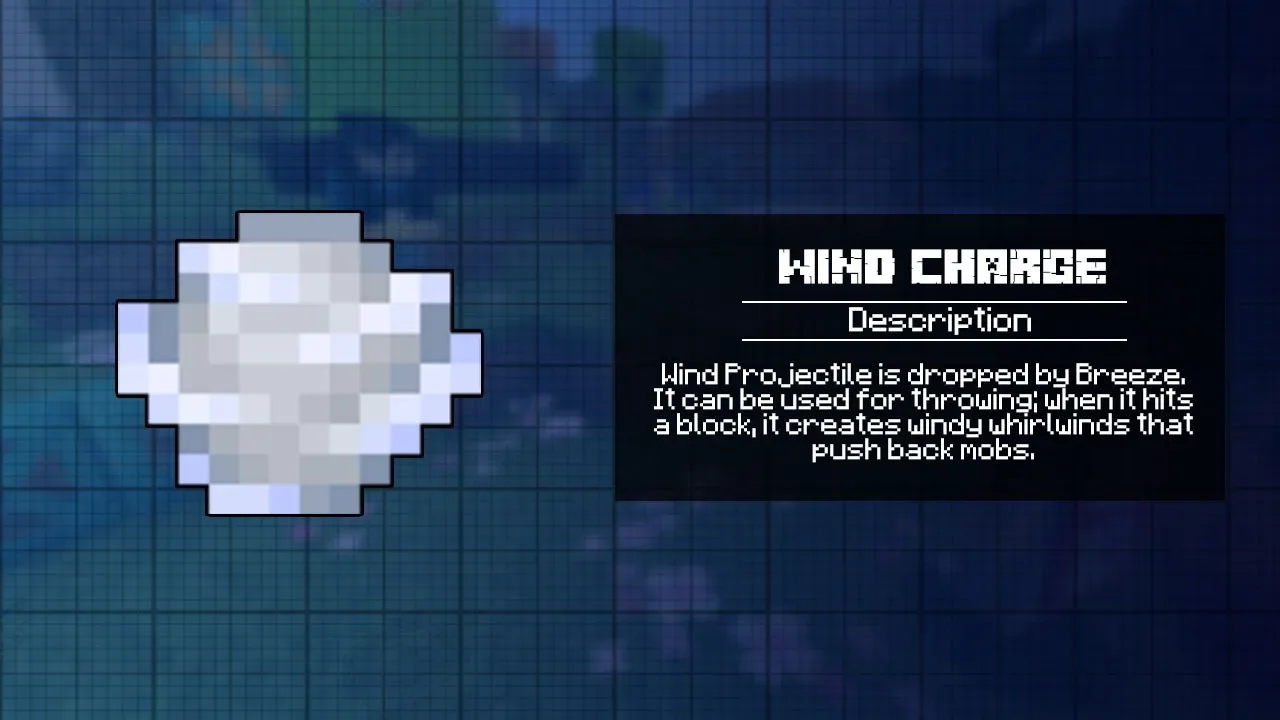 Wind Charge for Minecraft 1.20-1.21