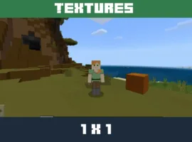 1 x 1 Texture Pack for Minecraft PE