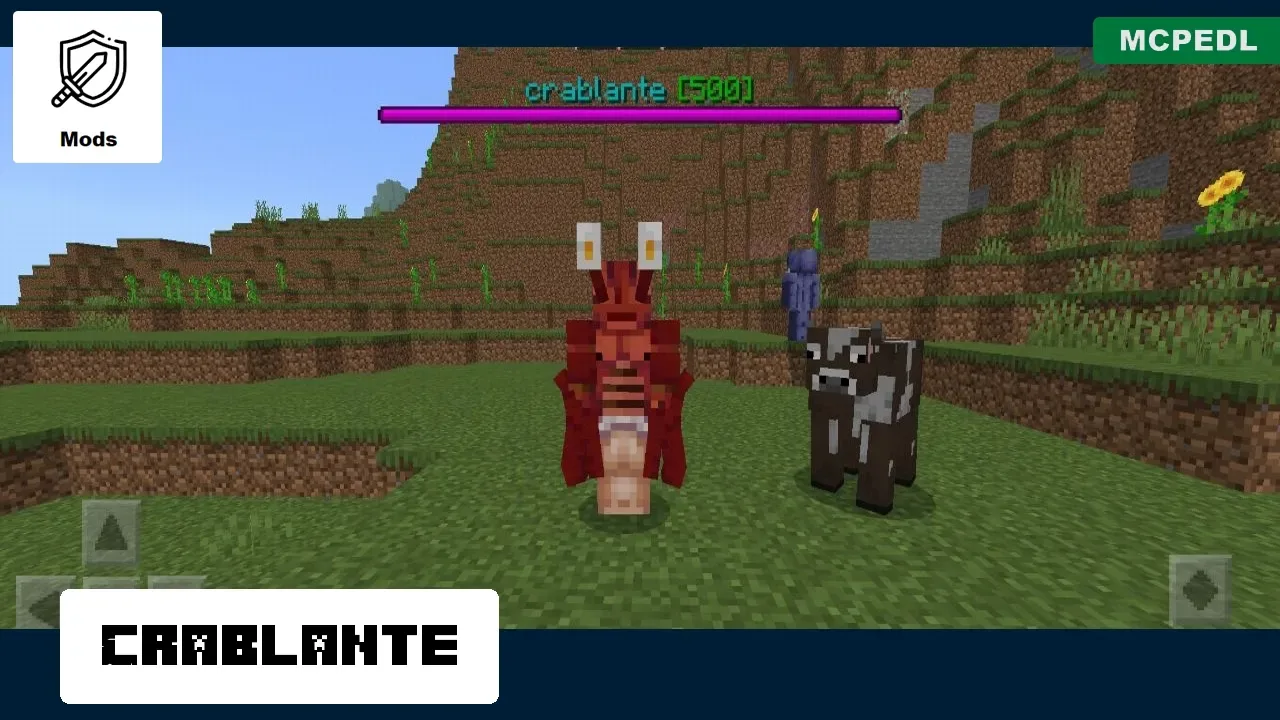 Crablante from Saitama Mod for Minecraft PE