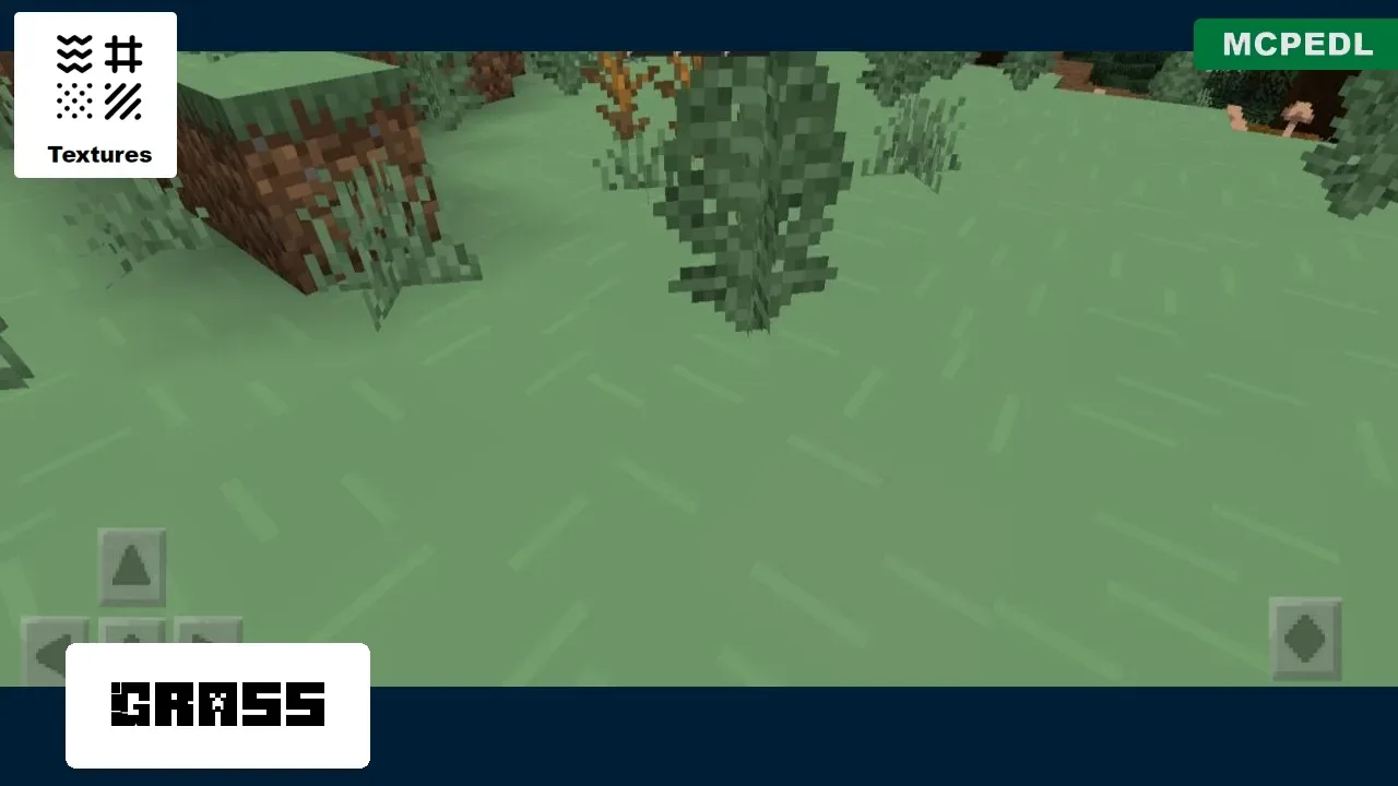 Grass from Teos 4 x 4 Texture Pack for Minecraft PE