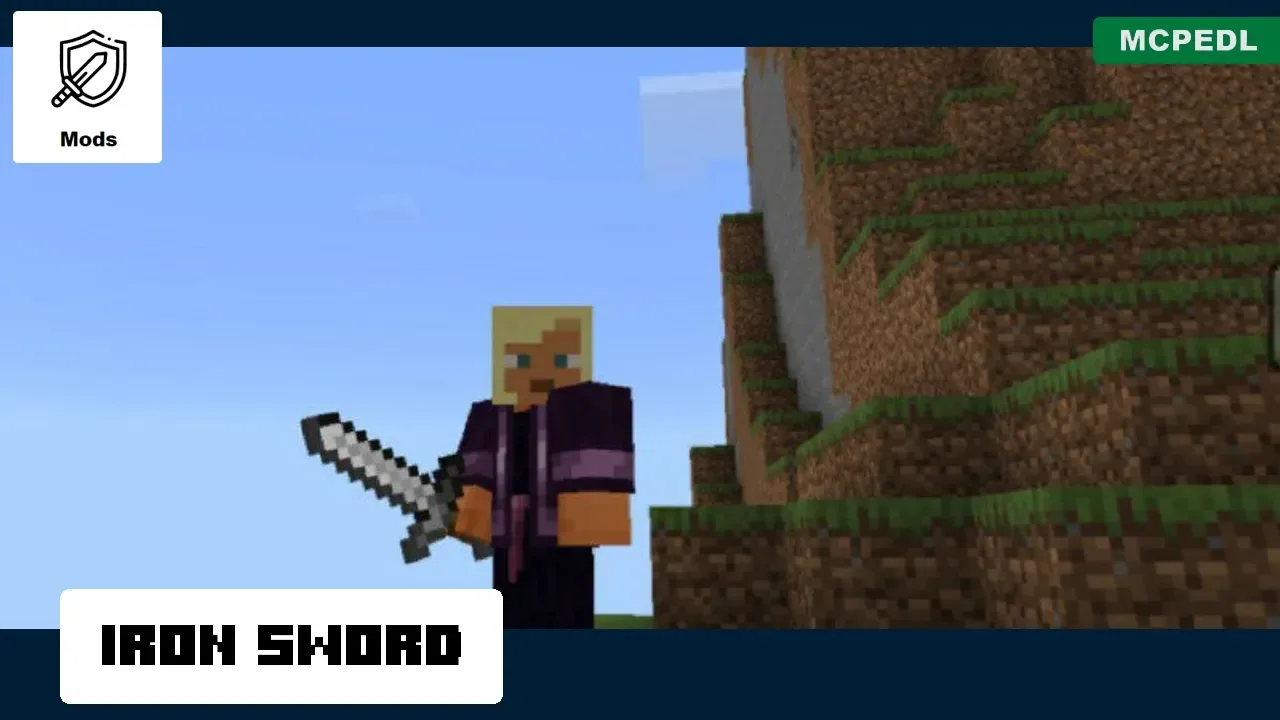 Iron from Sword Blocking Mod for Minecraft PE
