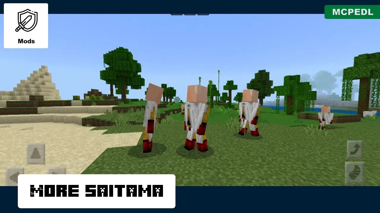 More Mobs from Saitama Mod for Minecraft PE