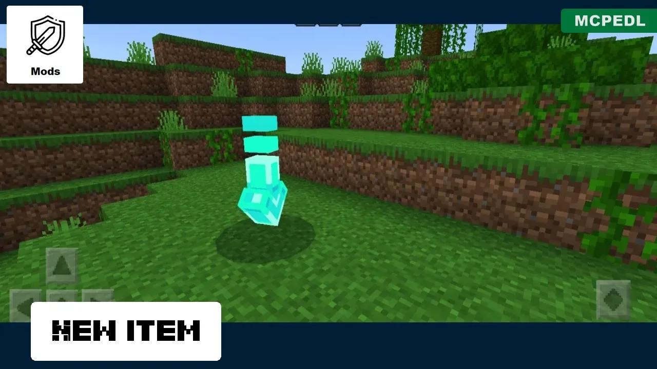 New Item from Player Magnifier Mod for Minecraft PE