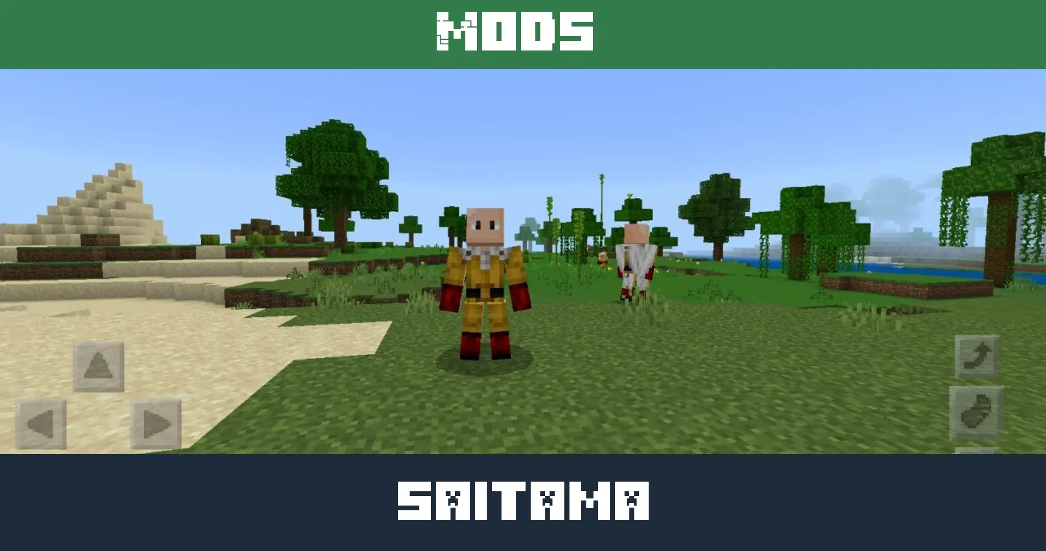 Saitama Mod for Minecraft PE