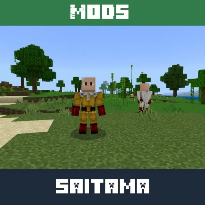 Saitama Mod for Minecraft PE